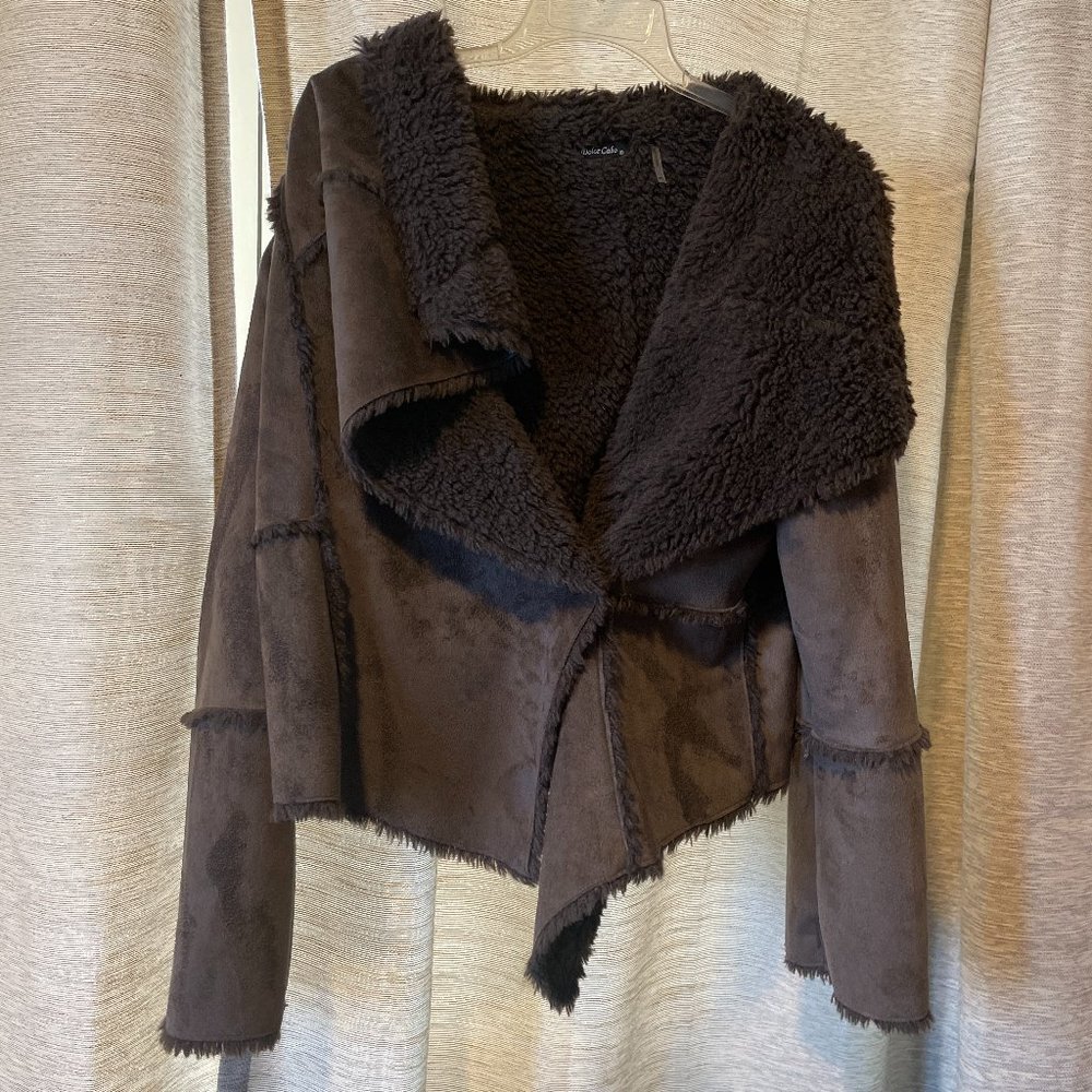 Silky soft, dazzling gray Jacket